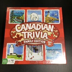 Canadian Trivia Family Edition, New, unopened